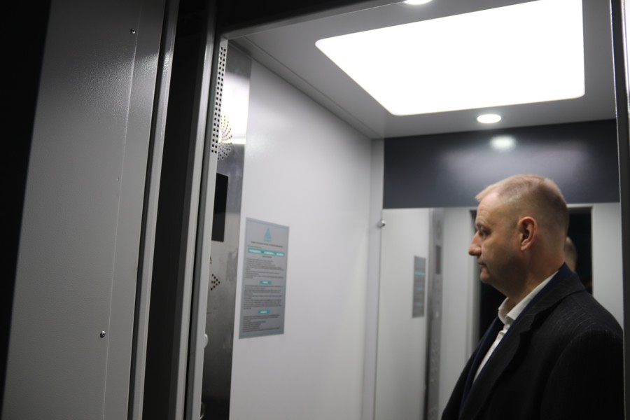 В Новочебоксарске запустили новый лифт