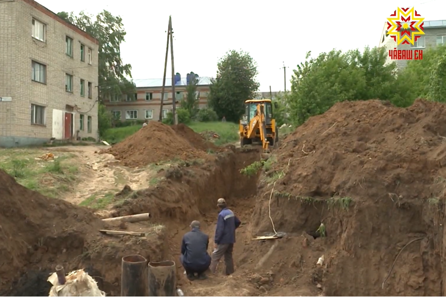 В Шумерле, Козловке и Алатыре обновляется коммунальная инфраструктура