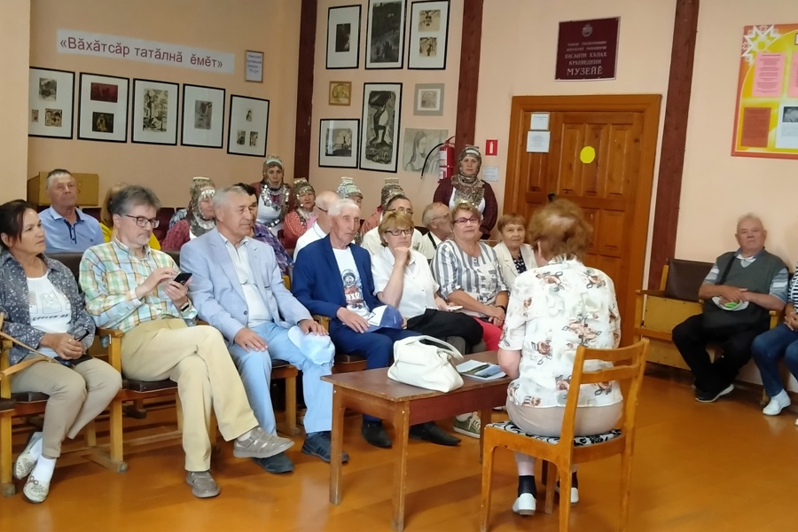 15 июля Шемуршинский муниципальный округ посетила делегация Чувашской национальной академии  наук и искусств