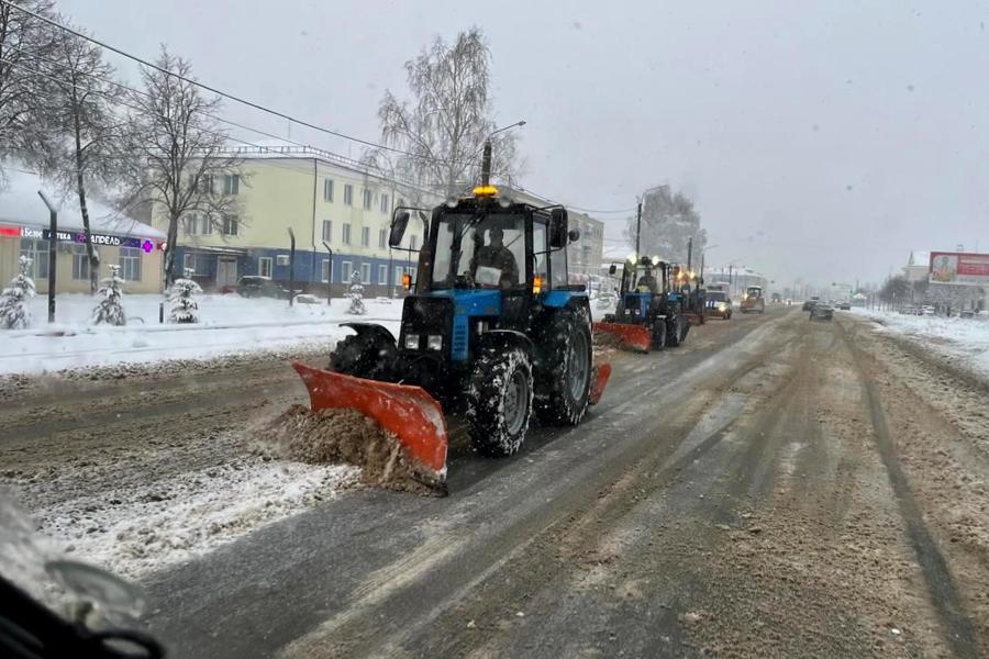 Коммунальные службы оперативно очистили улицы города от снежных завалов