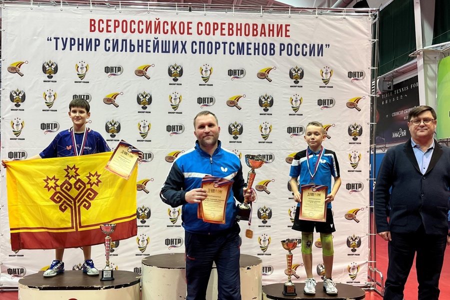 Чебоксарец Михаил Кириллов - серебряный призер «ТОП - 24» по настольному теннису