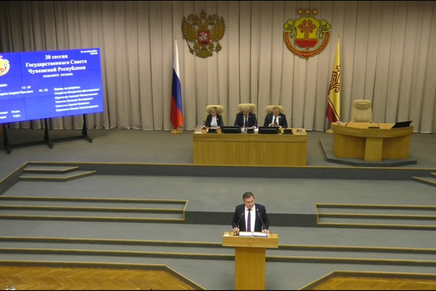 Вице-премьер Правительства Чувашии Владимир Степанов доложил о развитии здравоохранения на сессии Государственного Совета