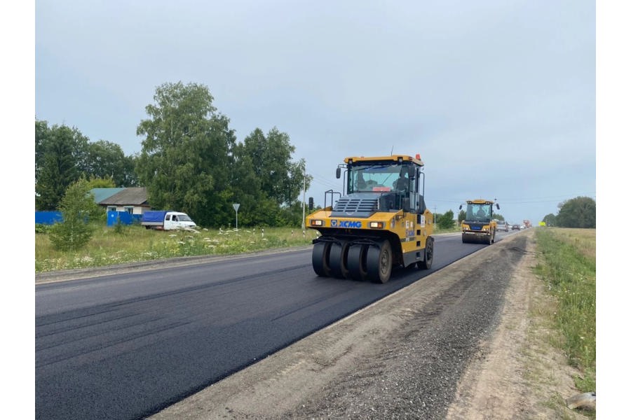В Вурнарском округе начаты работы по ремонту автодороги «Чебоксары - Сурское»