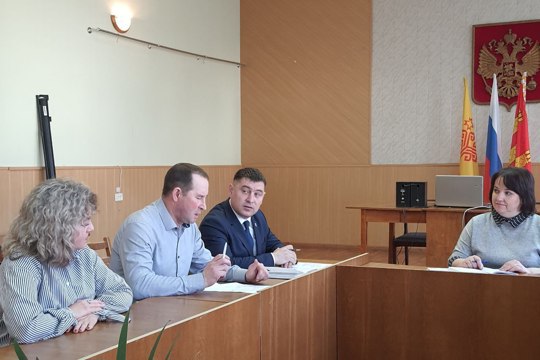 Руководитель Госветслужбы Чувашии Александр Валерьевич Шакин с рабочим визитом посетил Алатырский муниципальный округ