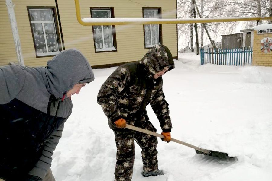 Акция «Снежный десант»