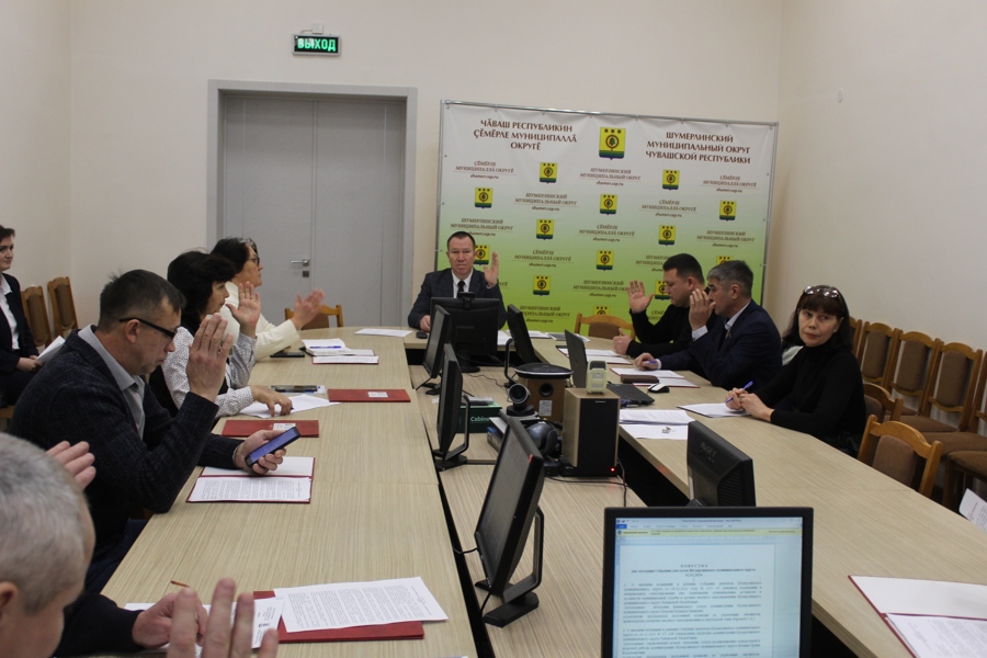 2 февраля состоялось заседание Собрания депутатов Шумерлинского муниципального округа