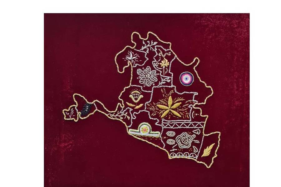 Участник фестиваля «Вышитая Россия» в Чувашии - Республика Калмыкия