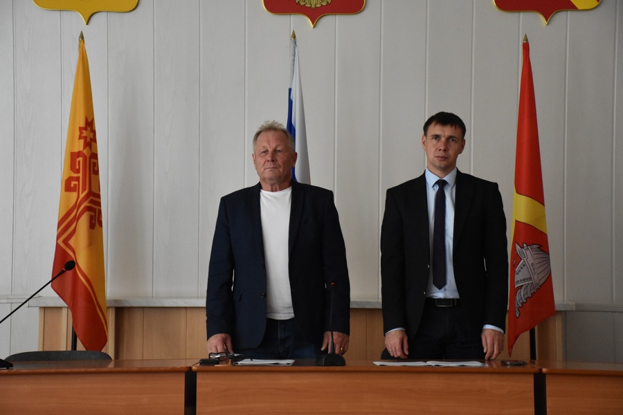 29 сентября состоялось тридцать третье заседание Собрания депутатов Красноармейского муниципального округа Чувашской Республики первого созыва