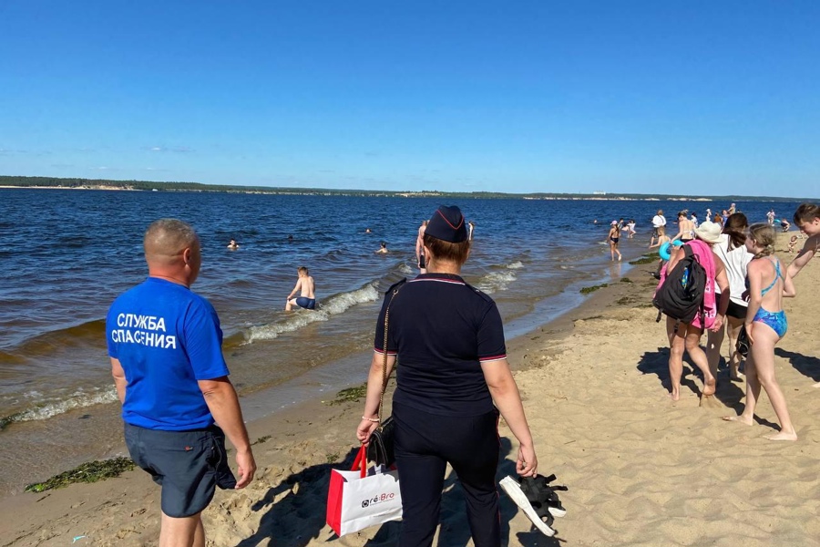 По поручению главы города Чебоксары Владимира Доброхотова прошли межведомственные рейды по местам несанкционированного купания