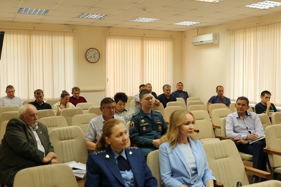 Заседание антитеррористической комиссии  Чебоксарского муниципального округа