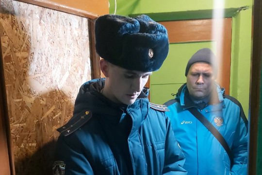 В Шумерле межведомственная группа провела профилактический противопожарный рейд