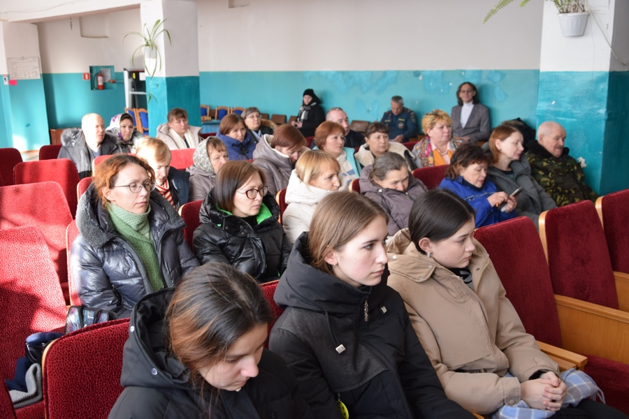 Отчетная встреча с населением села Абызово и деревни Анаткас-Абызово