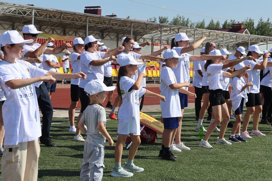 Региональный этап Всероссийского марафона «Земля спорта» собрал любителей спорта в Цивильском округе
