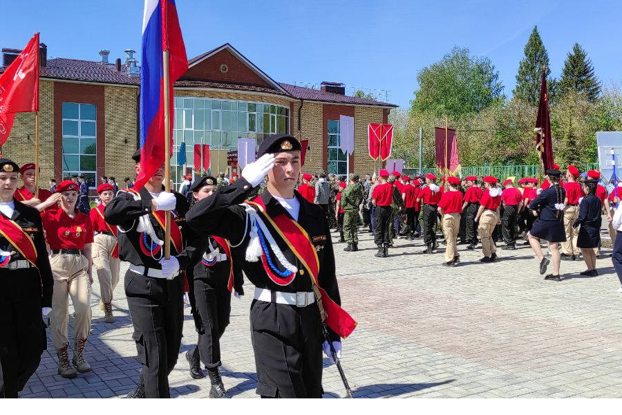 В Канашском округе состоялось открытие муниципального этапа юнармейских игр «Зарница» и «Орлёнок»