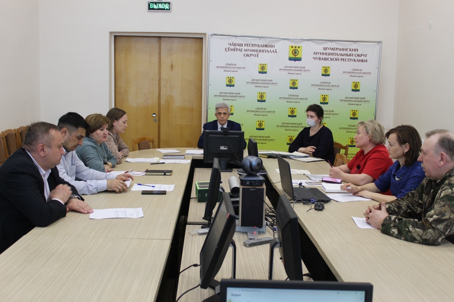 В администрации Шумерлинского МО состоялось заседание координационного центра по оказанию социальной помощи членам семей мобилизованных