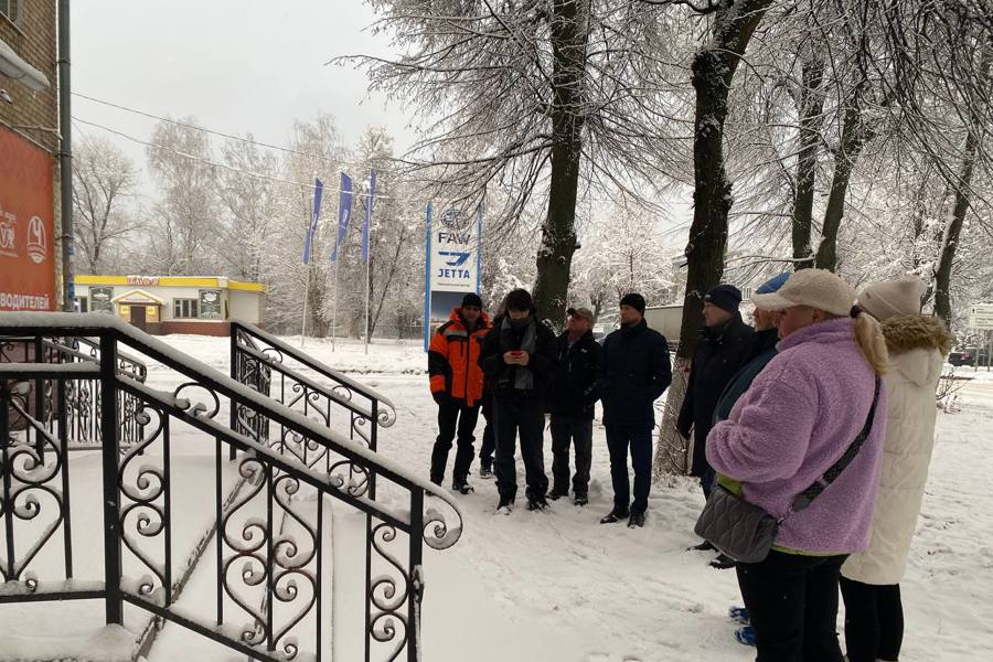 Прошел очередной пятничный обход территории по улицам города