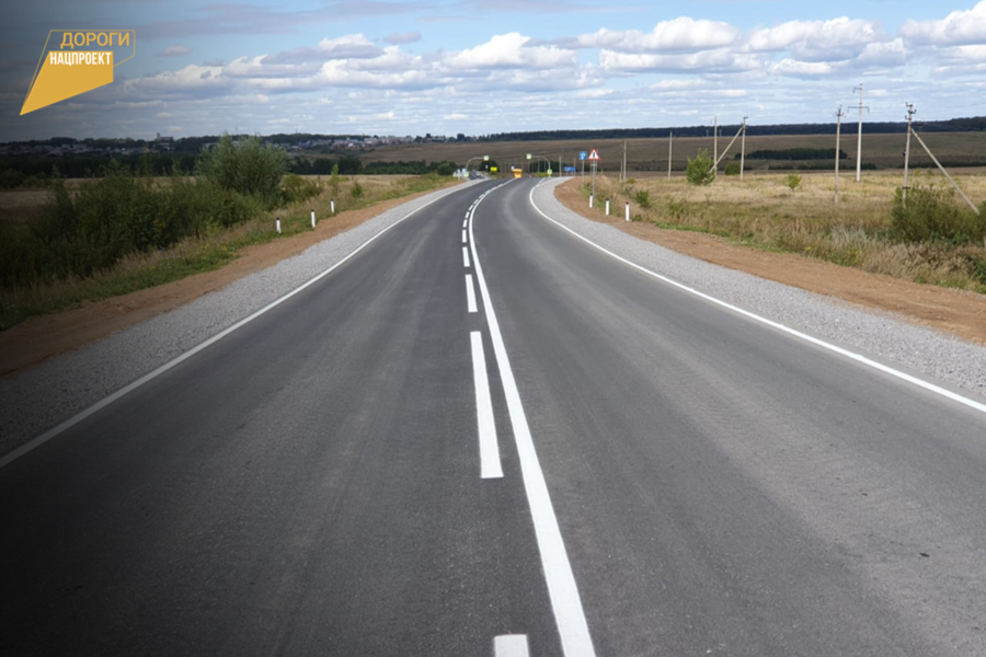 По дорожному нацпроекту обновили участок автодороги «Аниш»  в Урмарском округе
