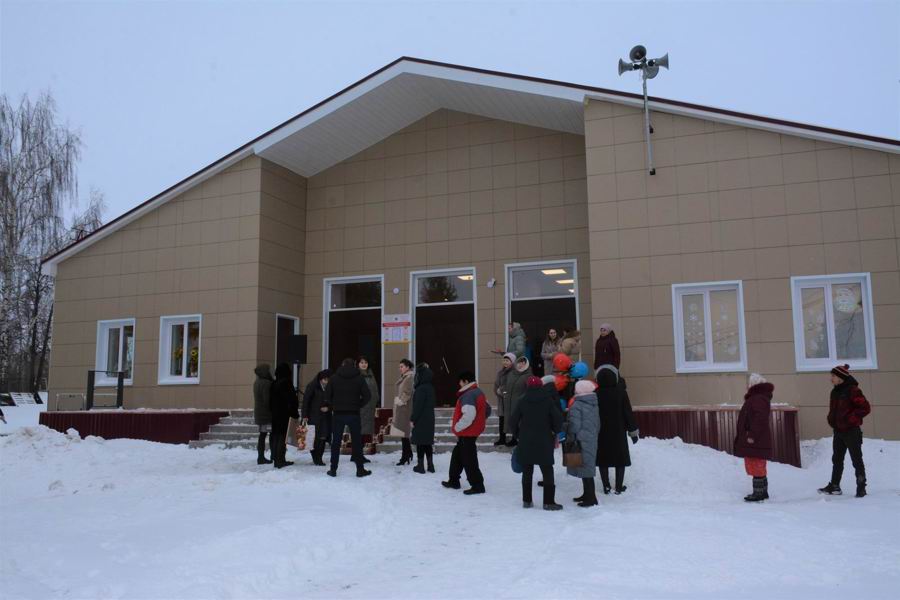Открытие Калининского сельского Дома культуры после капитального ремонта