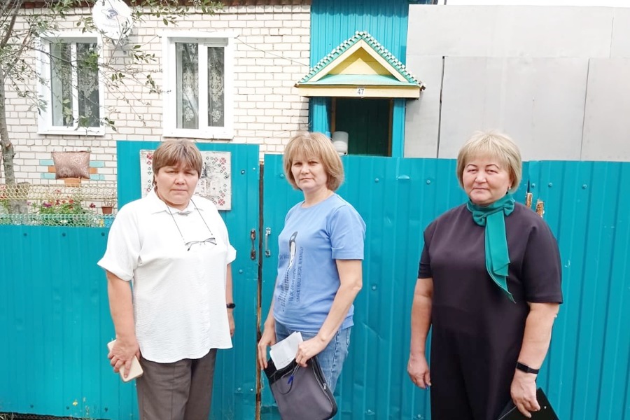 Организован межведомственный рейд  в неблагополучные семьи, проживающие на территориях деревень Шаймурзино и Нижнее-Турмышево