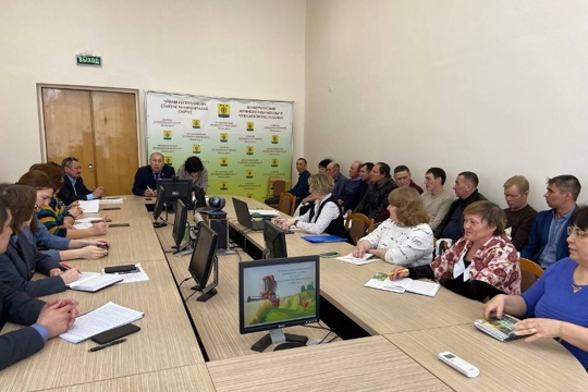 Аграрии Шумерлинского округа обсудили вопросы подготовки и проведения весенних полевых работ