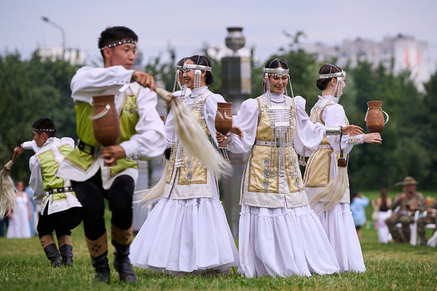 Якутский национальный праздник Ысыах в «Коломенском»