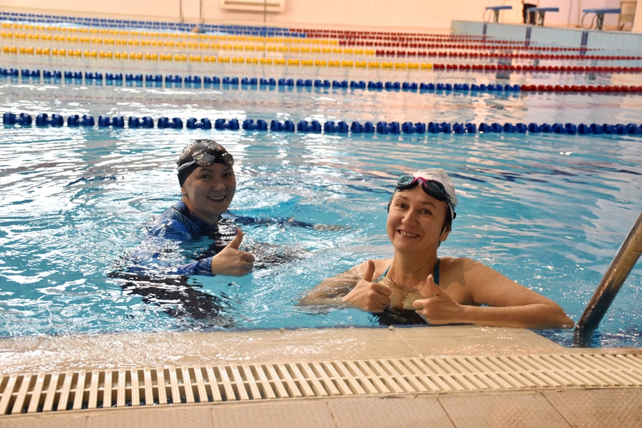 50-метровый бассейн СШОР № 3 в Новочебоксарске открыл свои двери для любителей спорта