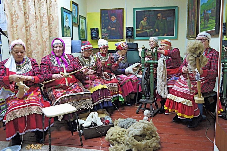 Участник XII Всечувашского праздника «Акатуй» - фольклорный коллектив «Çеçпĕл» (Республика Башкортостан)