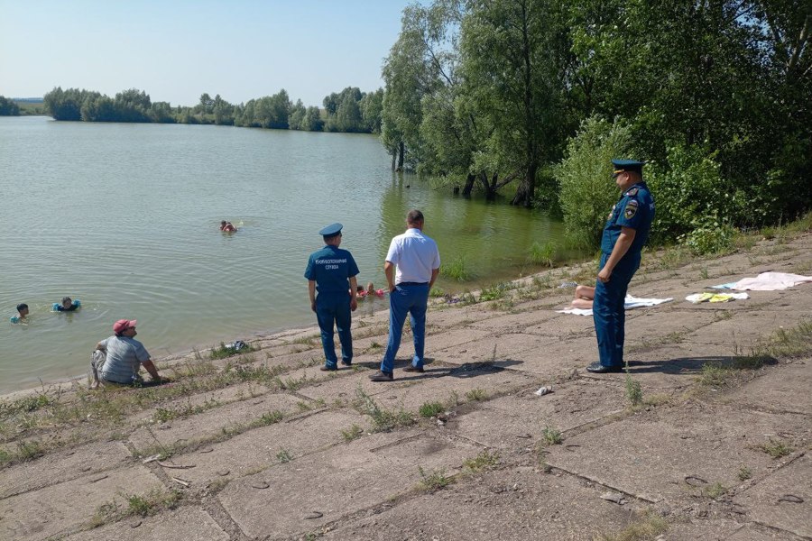 Проведен межведомственный рейд по водоемам, расположенным на территории Яльчикского муниципального округа