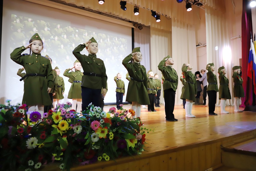 В Яльчикском округе торжественно открыли Год защитника Отечества, Год Победы и патриотизма