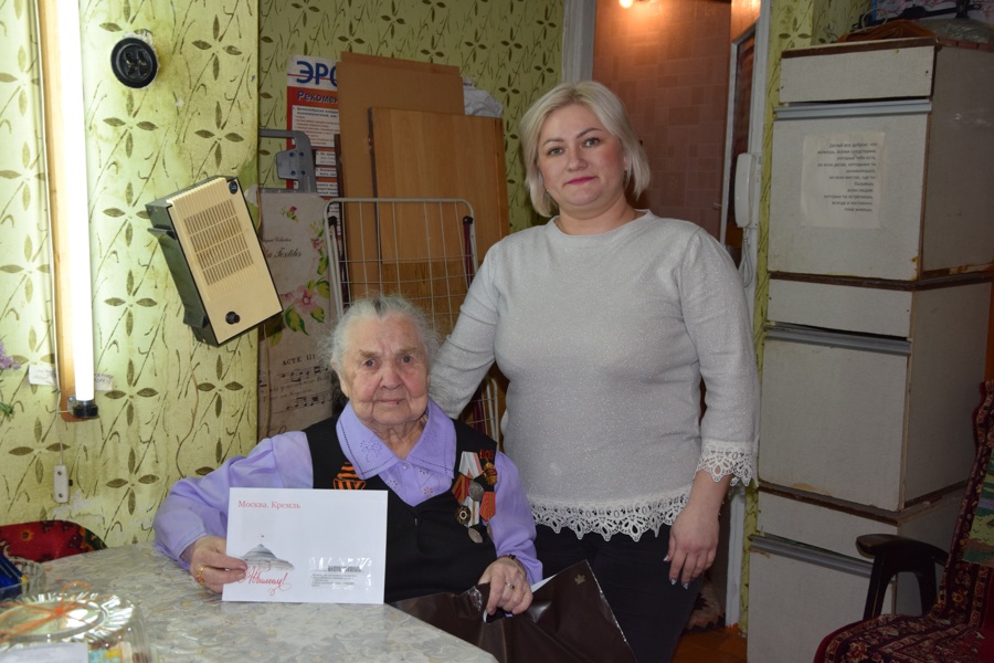 Долгожительница Екатерина Прокопьева получила персональное поздравление от руководства страны