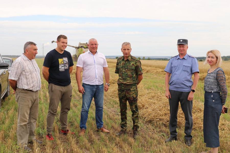 Объезд полей в Чебоксарском округе