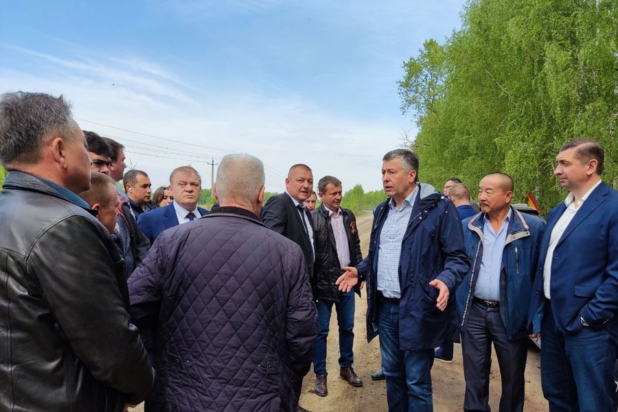 Владимир Осипов провел выездное совещание по вопросу восстановления дорог, задействованных под строительство М-12