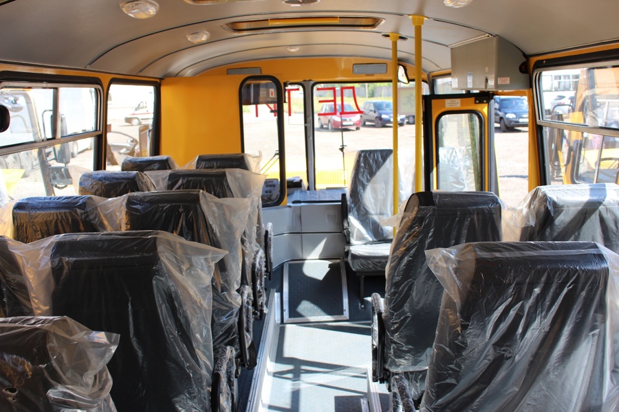 В начале августа в Чувашию планируется поступление 4 новых школьных автобуса!