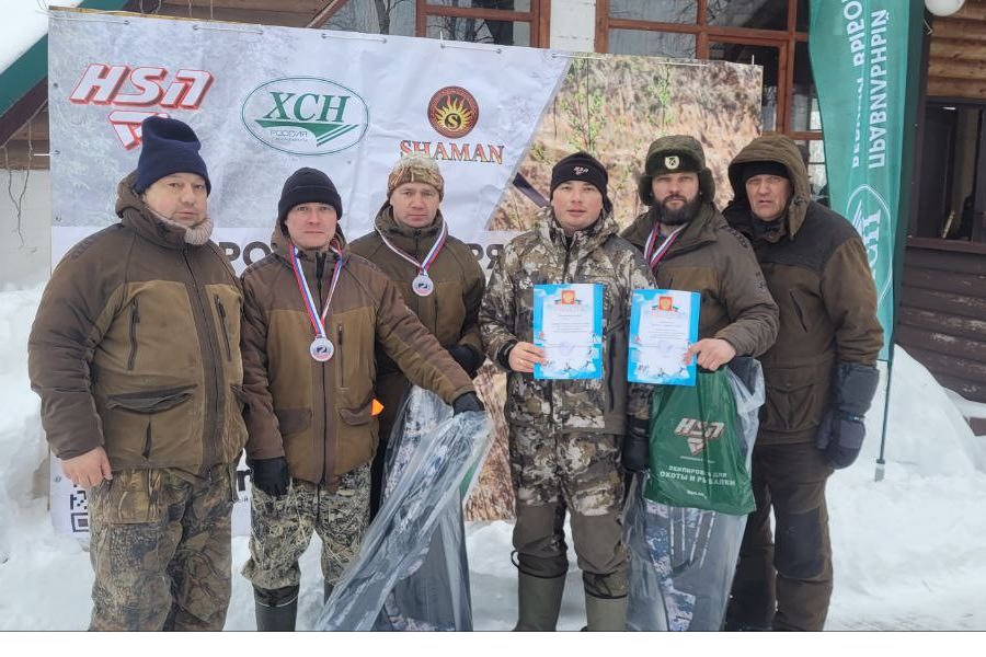 Команда представителей Минприроды Чувашии заняла 2 место в X-ых соревнованиях по охотничьему биатлону