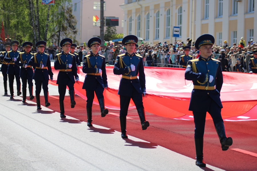 Праздничный парад, посвященный Дню Победы (10.05.2023 г.)