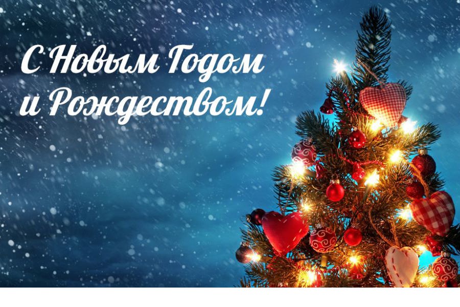 Поздравление главы Шемуршинского муниципального округа С.А. Галкина с Новым годом и Рождеством Христовым