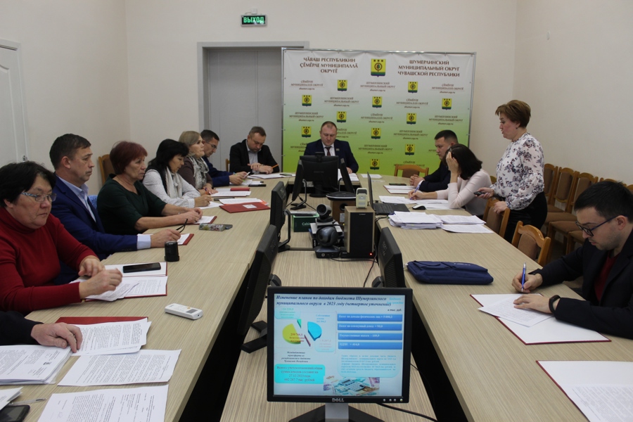 27 декабря состоялось заседание Собрание депутатов Шумерлинского муниципального округа