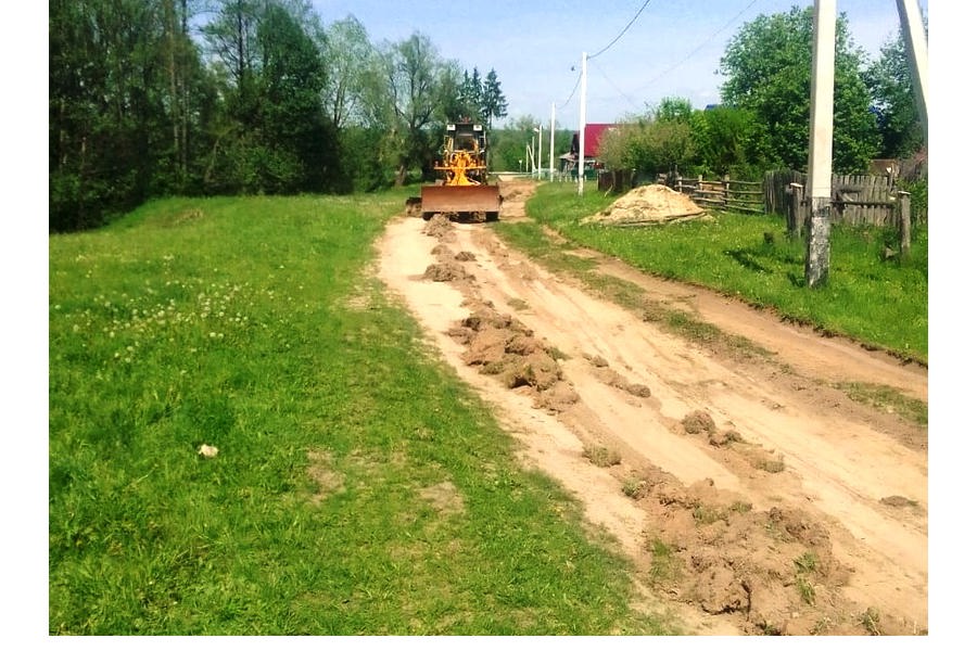Продолжается ремонт дорог в населенных пунктах Шумерлинского муниципального округа