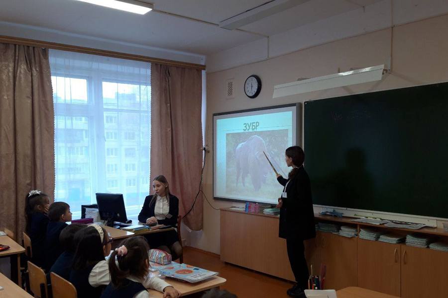 Ученики школы № 43 города Чебоксары провели экологические занятия!