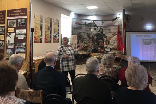 Весенняя встреча собрала Совет ветеранов города Шумерля в музее