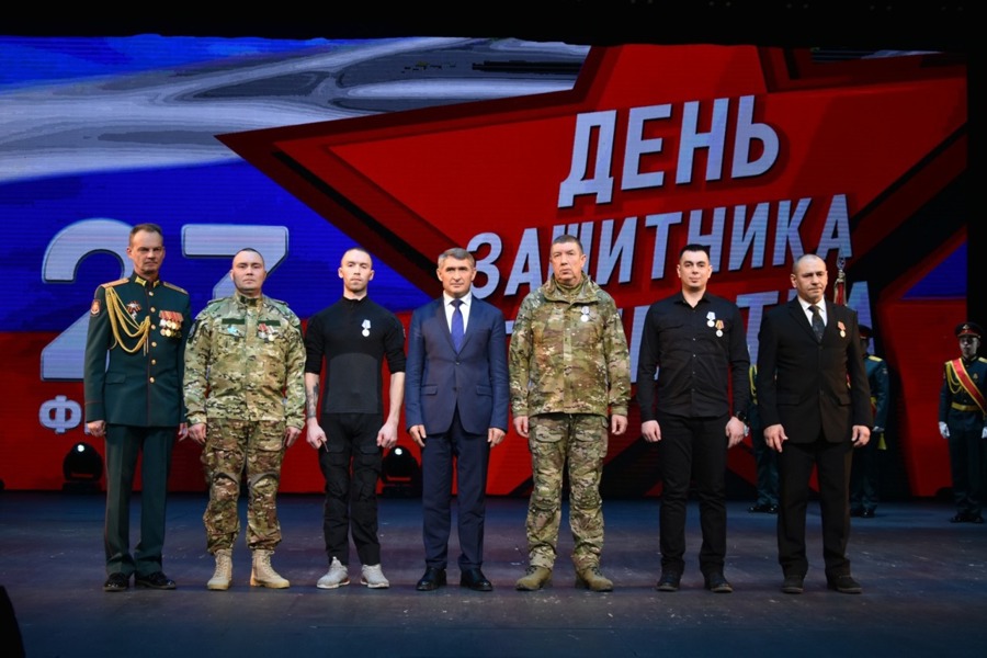 В преддверии Дня защитника Отечества прошла церемония чествования Героев специальной военной операции