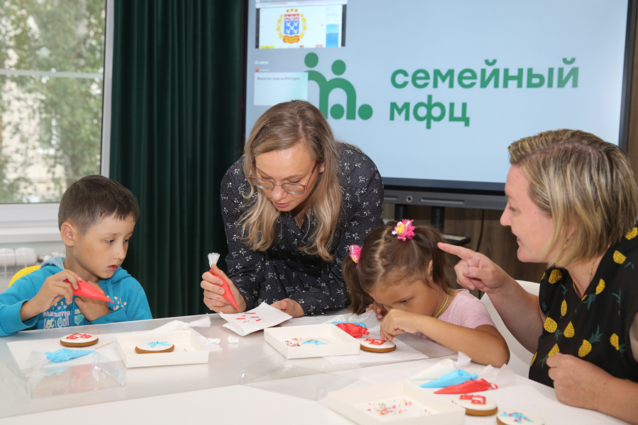 В Семейном МФЦ города Чебоксары - самые сладкие «Большие семейные выходные»