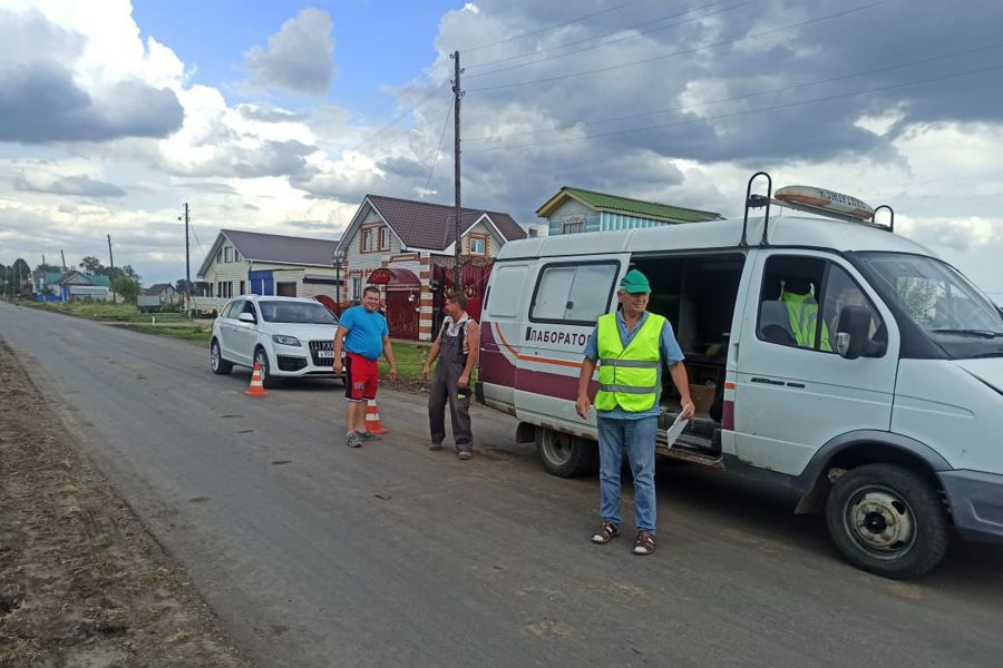 В Комсомольском муниципальном округе приведена в нормативное состояние автомобильная дорога «Калинино-Батырево-Яльчики» - Шурут Нурусово
