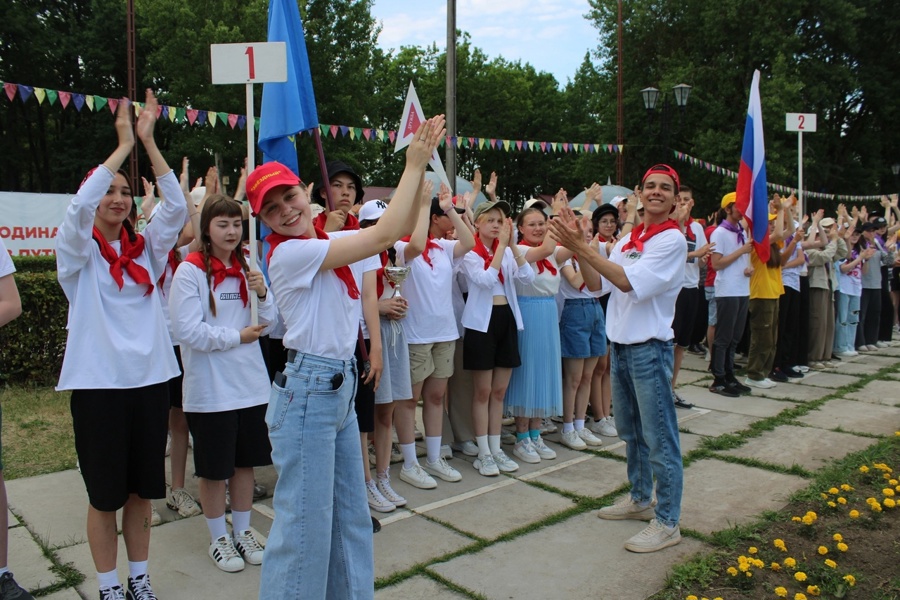 В детском оздоровительном лагере «Звёздный» состоялось открытие 2 смены