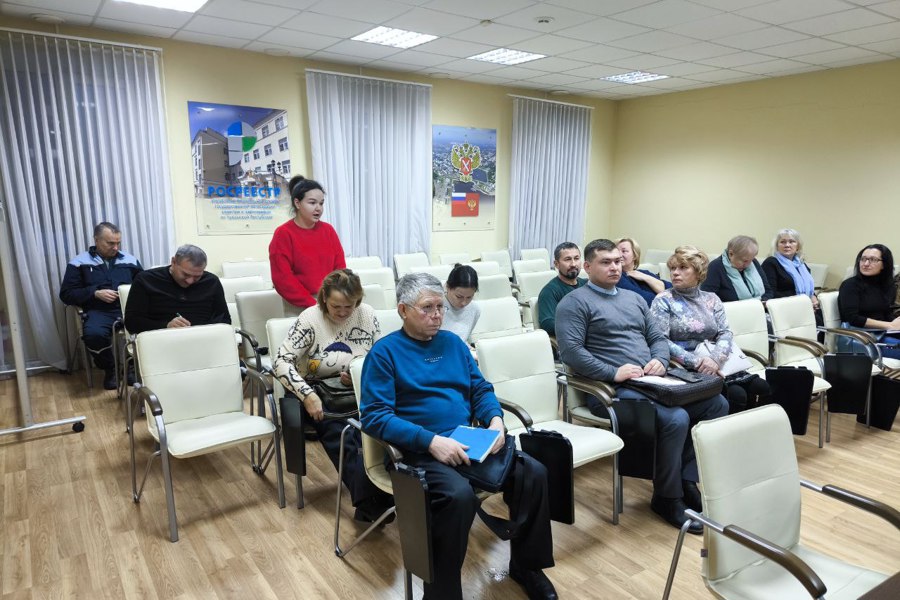 В Управлении Росреестра прошла встреча с председателями садоводческих товариществ
