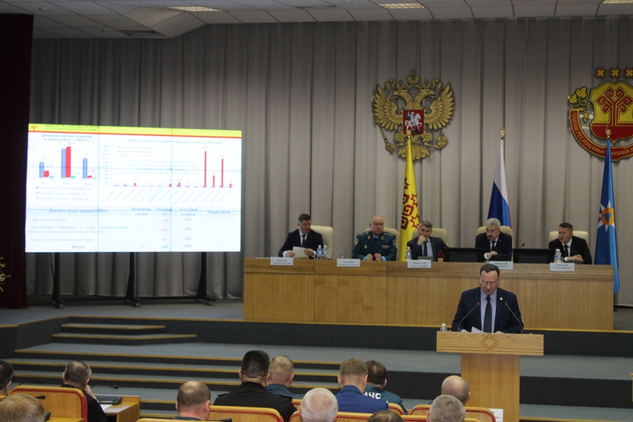 Учебно-методический сбор по подведению итогов деятельности в области ГО и ЧС (28.01.2025 г.)