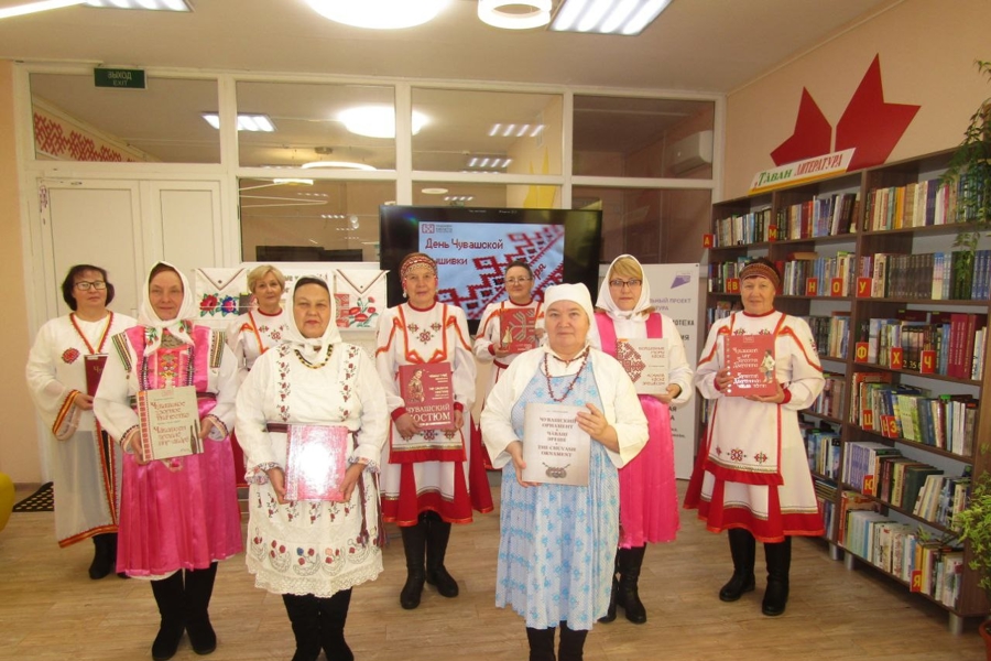 День чувашской вышивки в библиотеках Чувашии