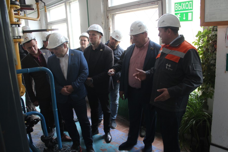 Депутаты ознакомились с объектами теплоснабжения города Чебоксары