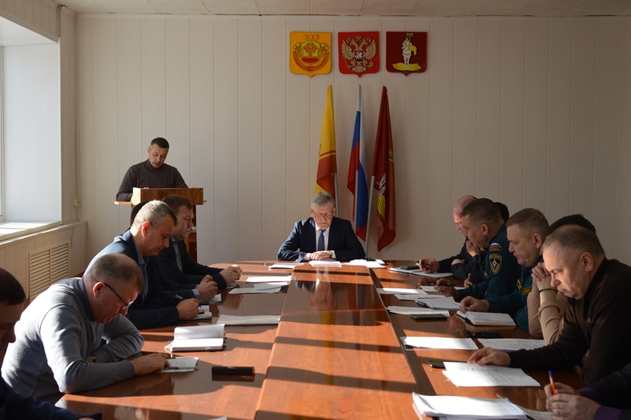 Состоялось заседание противопаводковой комиссии Янтиковского муниципального округа по организации пропуска весеннего паводка 2024 года