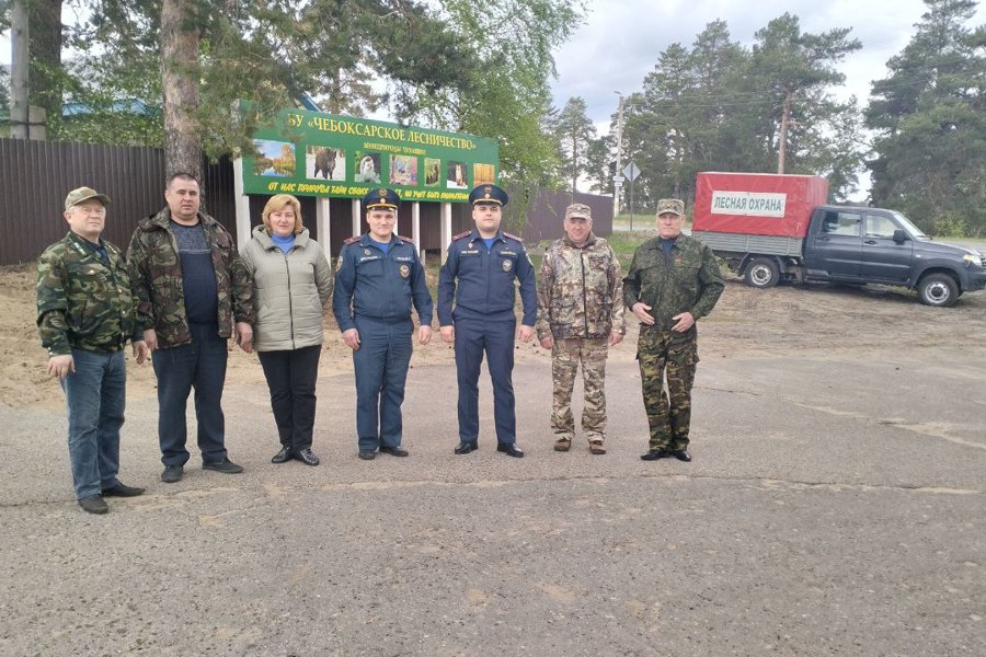 С начала особого противопожарного режима в Чувашии проведено 560 патрулирований лесов